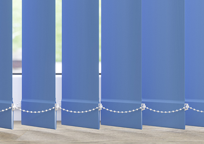 Palermo (Blackout), Bluebell - Vertical Blind - Image 4
